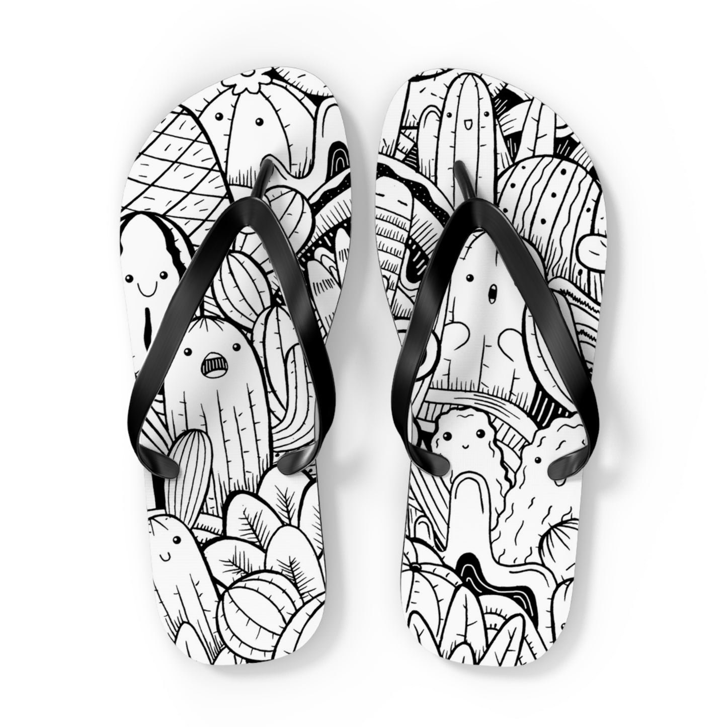 Doodle Cactus - Chanclas Inovax