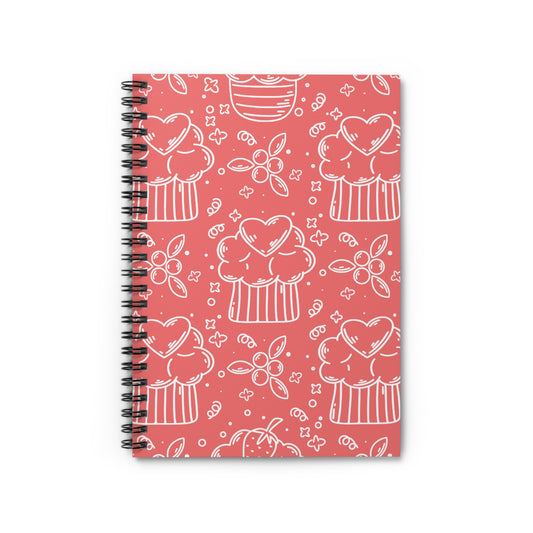 Doodle Pancake - Inovax Spiral Notebook (Ruled Line)