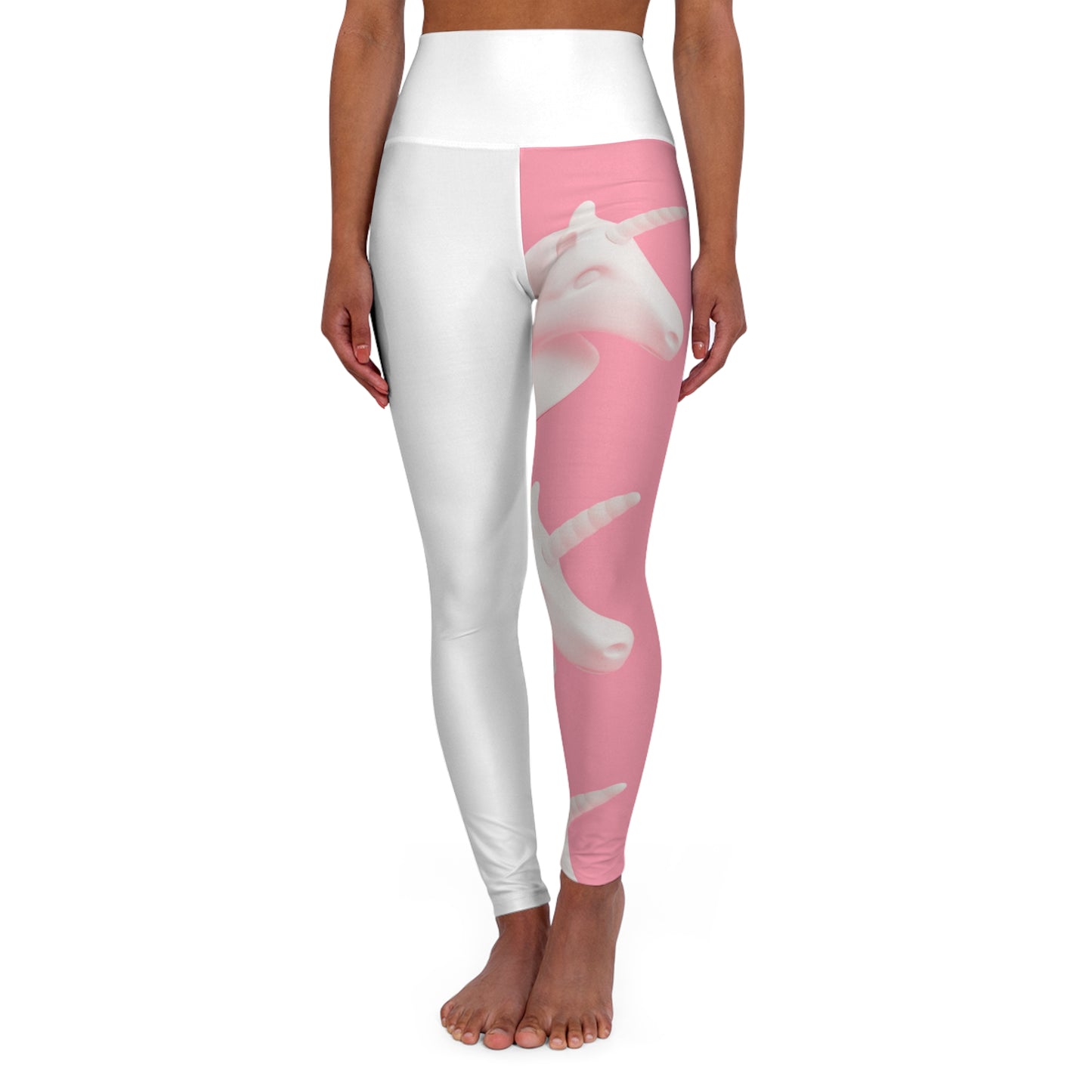 High Waisted Yoga Leggings (AOP)