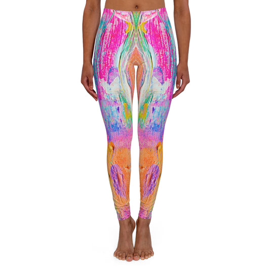 Colores pastel - Leggings de spandex para mujer Inovax