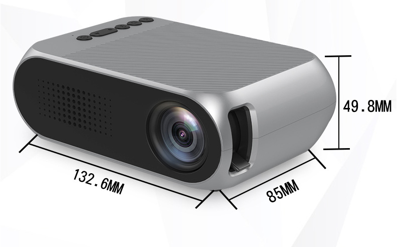 El proyector admite mini proyector pico doméstico HD 1080P