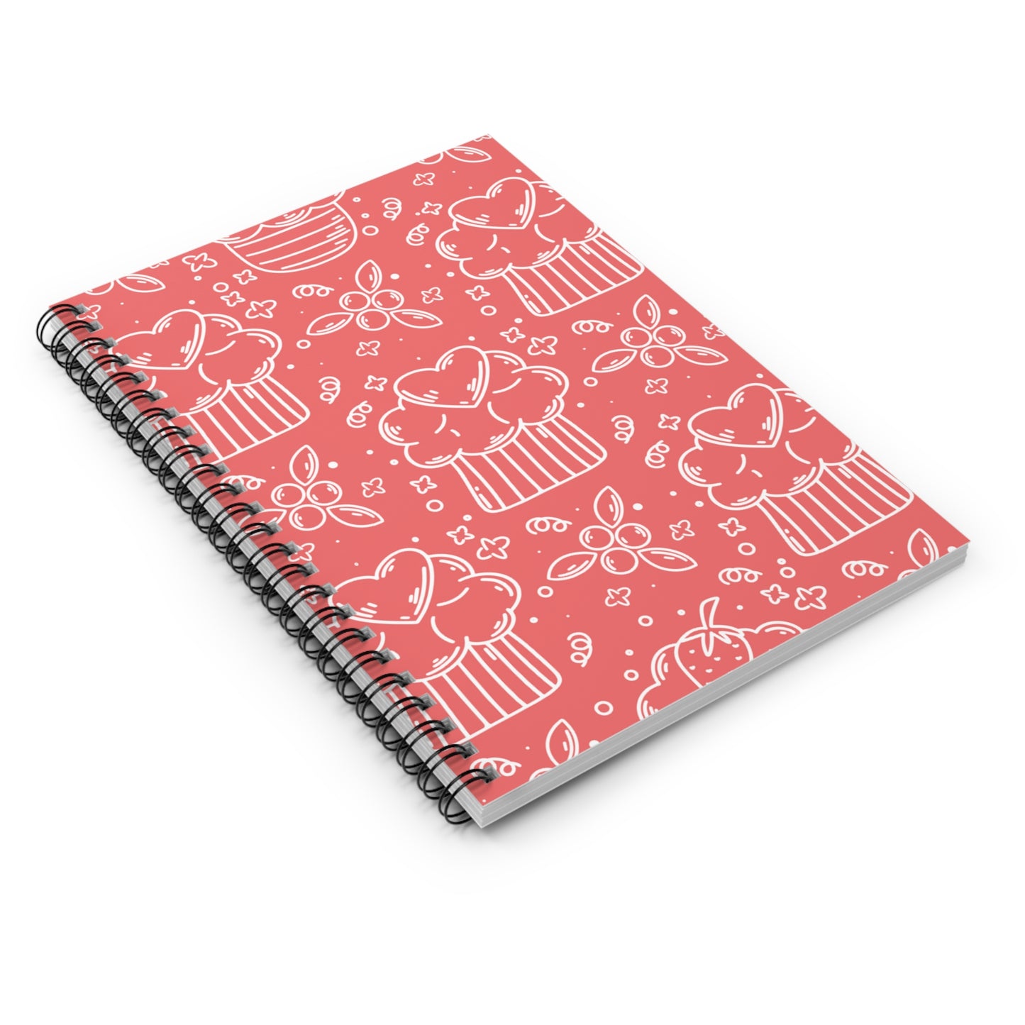 Doodle Pancake - Inovax Spiral Notebook (Ruled Line)