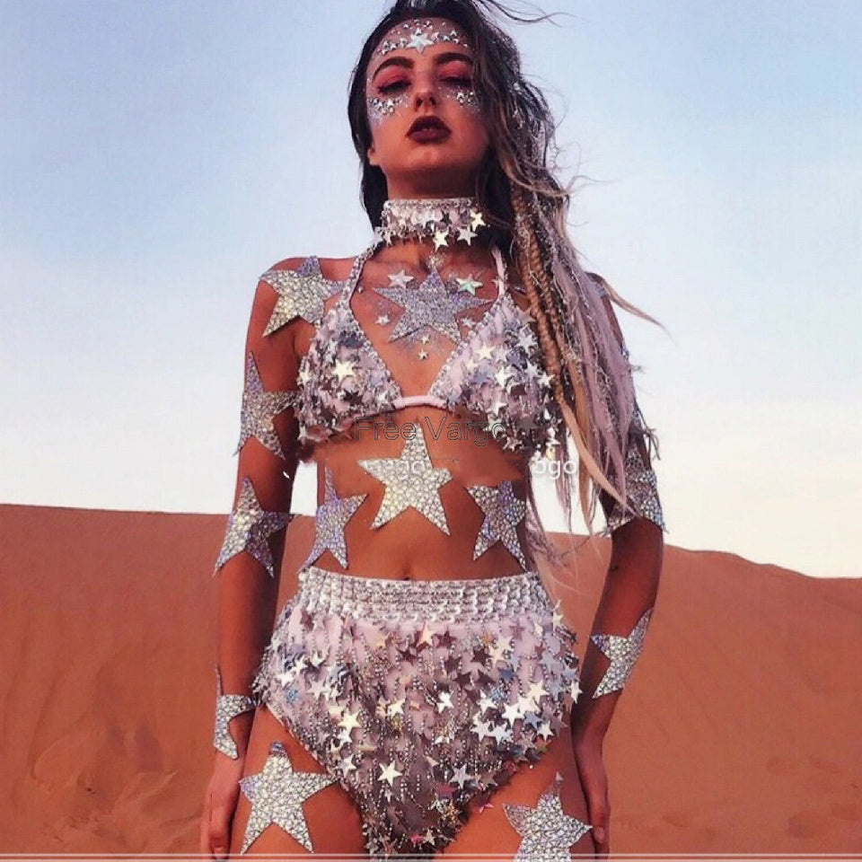 Star bright diamond bodysuit