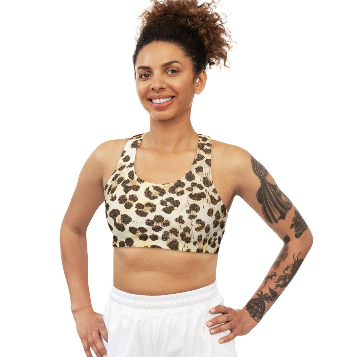 Cheetah - Inovax Seamless Sports Bra