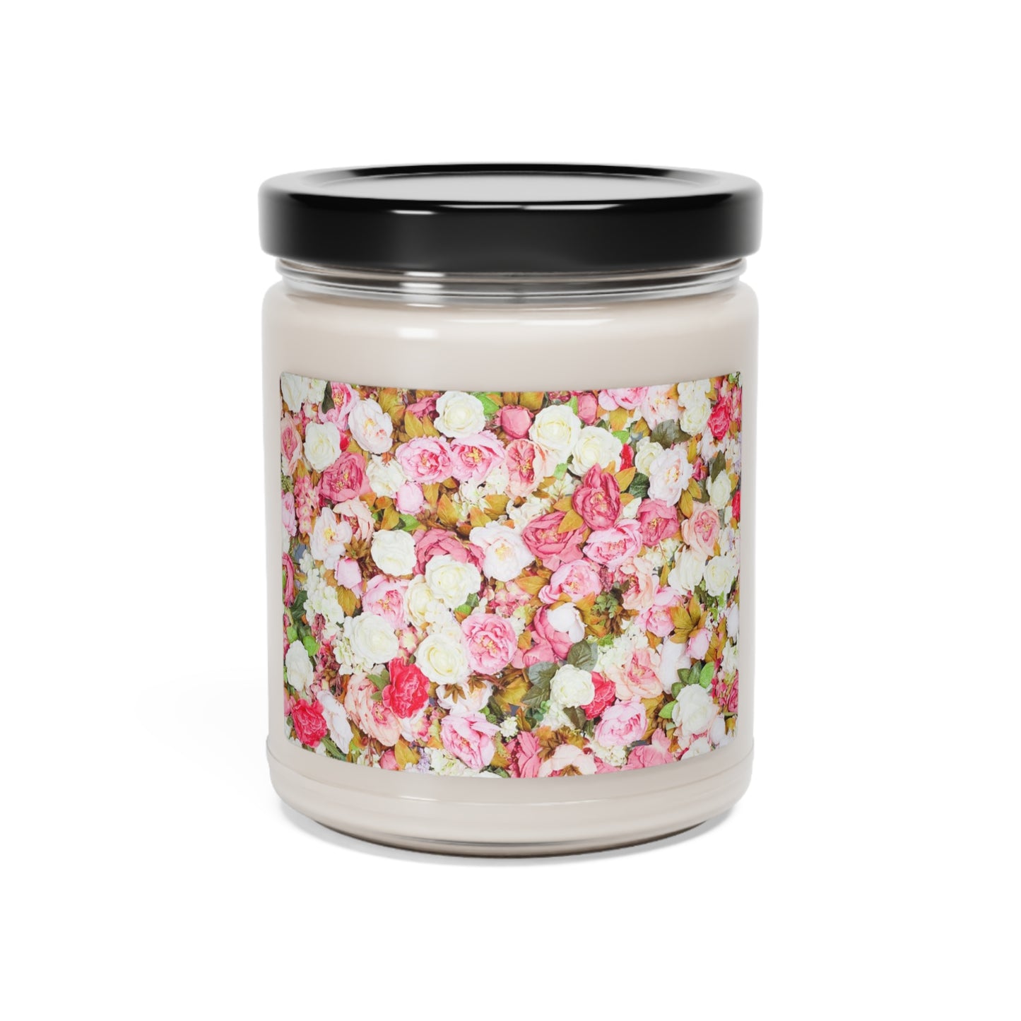 Fleurs roses - Bougie de soja parfumée Inovax 9oz