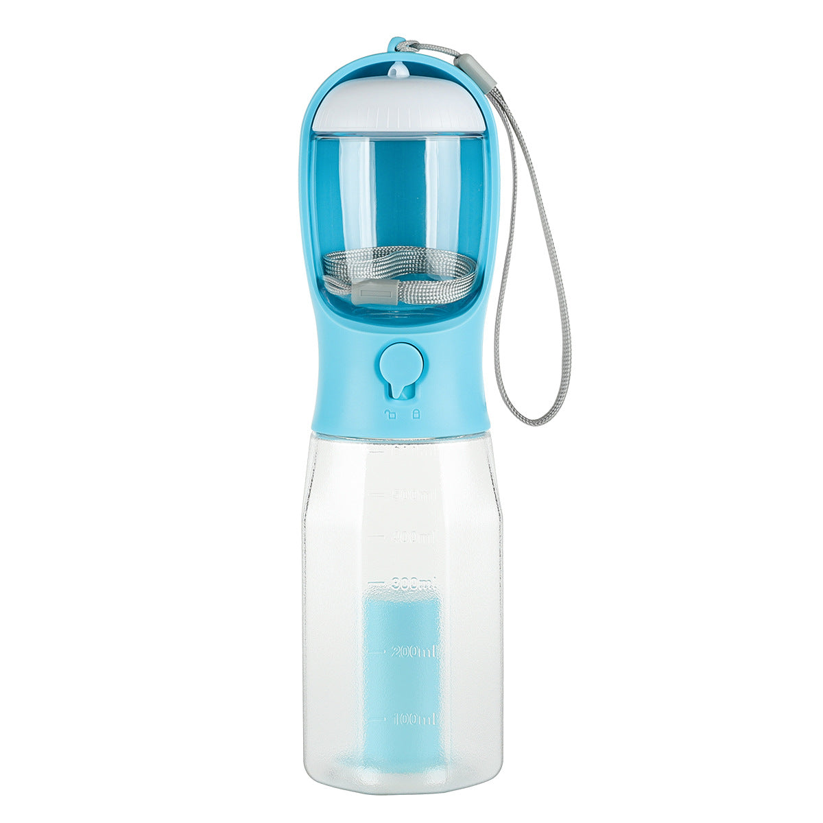 Bouteille d'eau Portable 3 en 1 pour chat et chien, distributeur de nourriture, abreuvoir, bouteille d'eau multifonctionnelle anti-fuite, produits pour animaux de compagnie