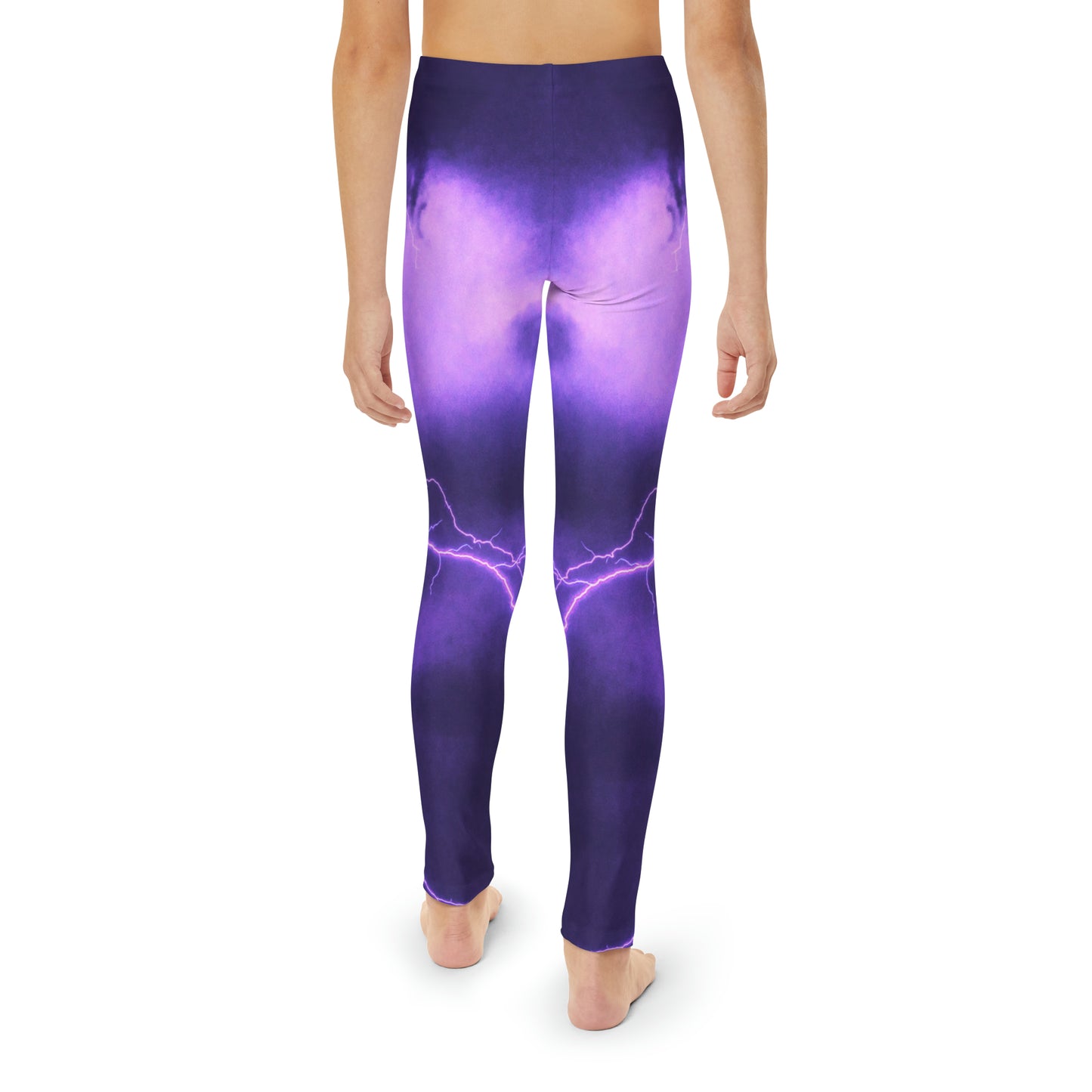 Electric Thunder - Leggings de longitud completa para jóvenes Inovax