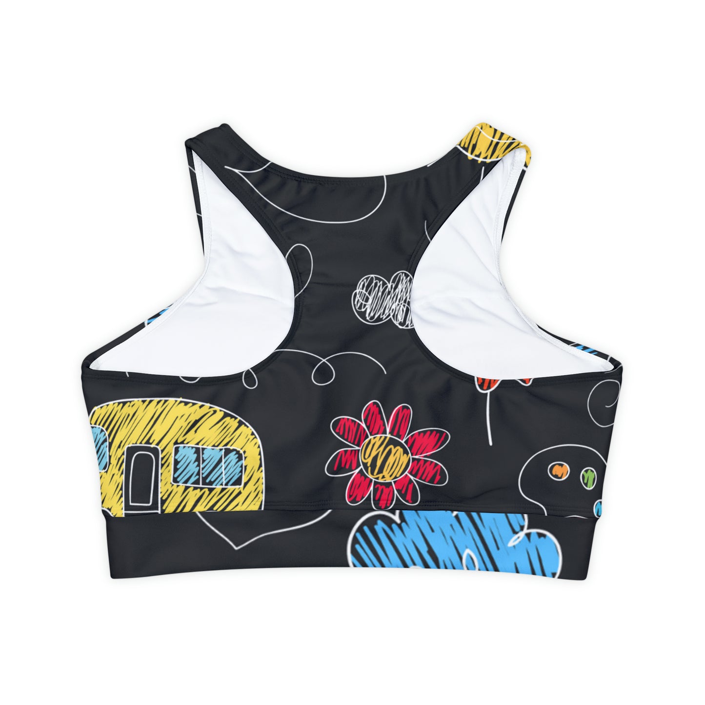 Aire de jeux pour enfants Doodle - Soutien-gorge de sport rembourré Inovax