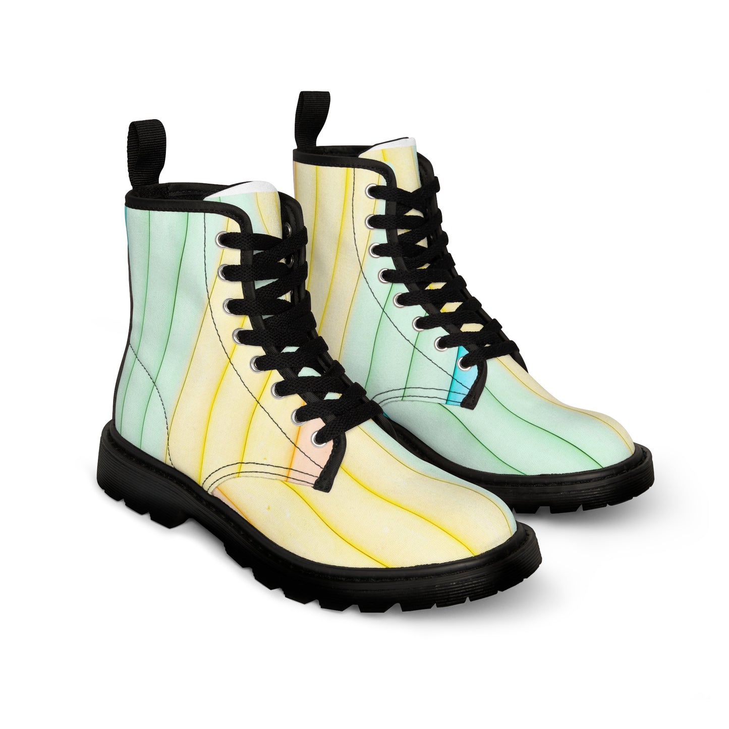 Rainbow - Inovax Woman's Canvas Boots