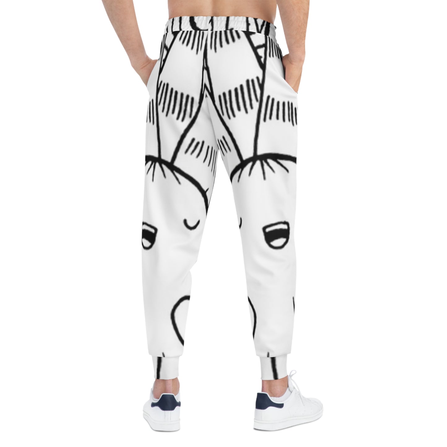 Doodle Cactus - Inovax Athletic Joggers