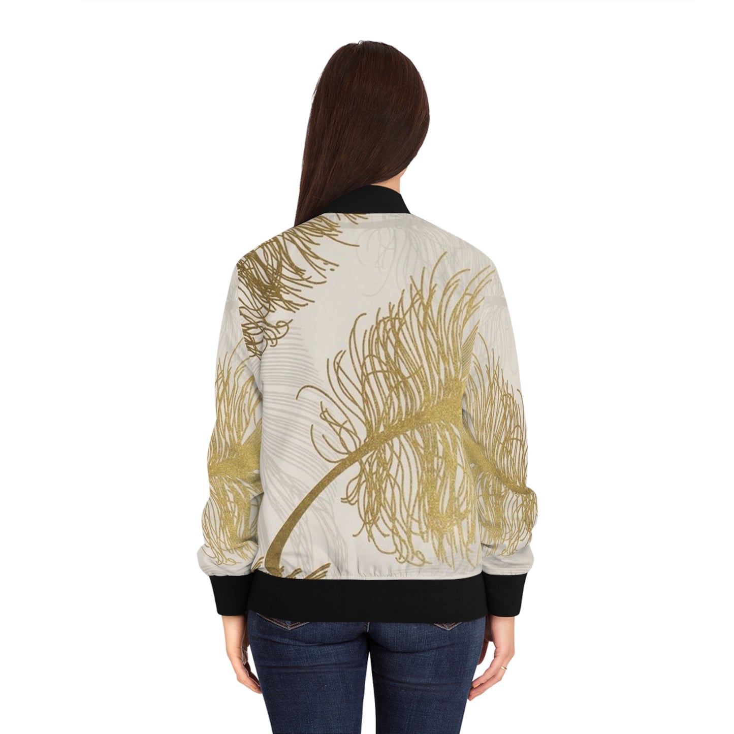 Plumas Doradas - Chaqueta Bomber Inovax Mujer