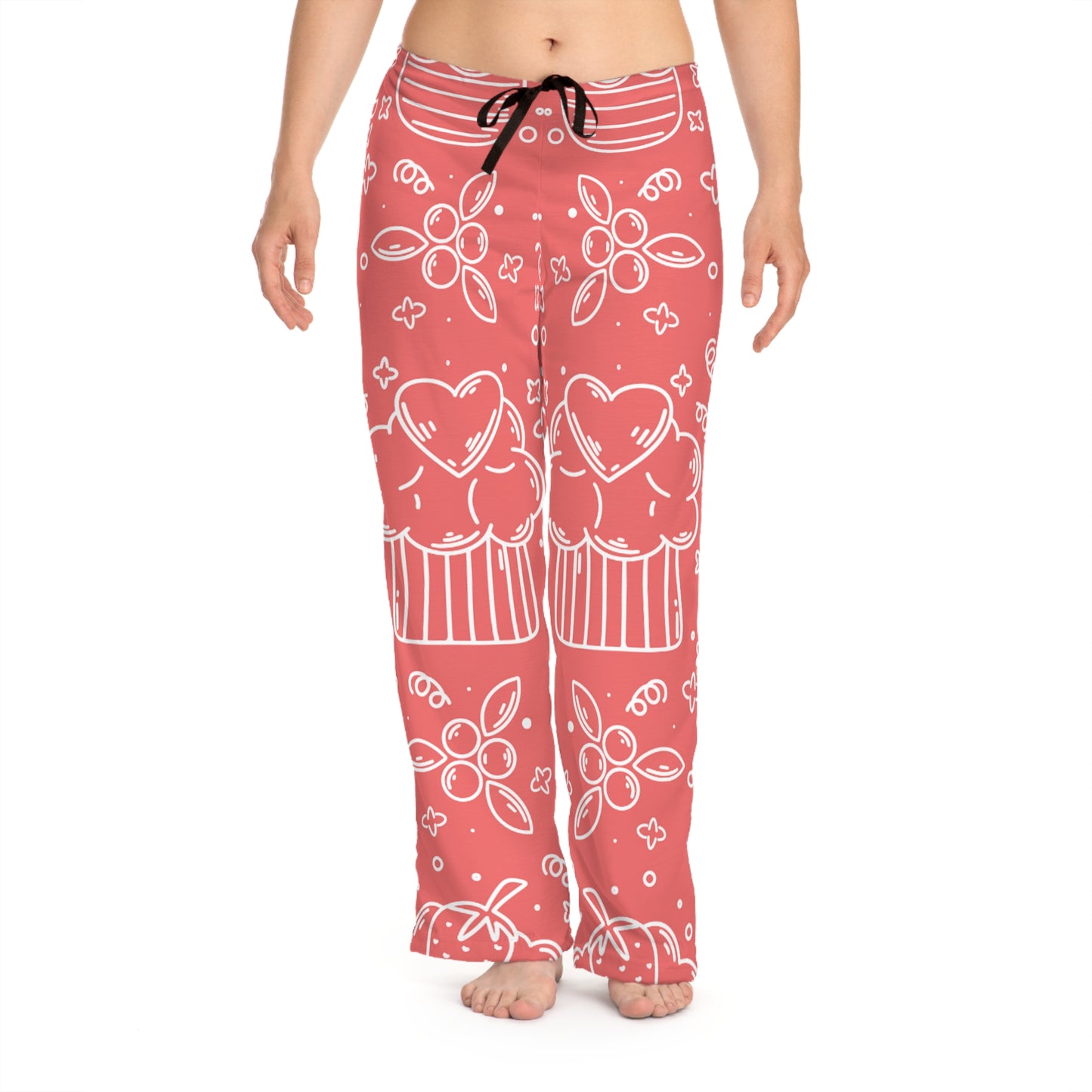 Doodle Pancake - Pantalones de pijama para mujer Inovax