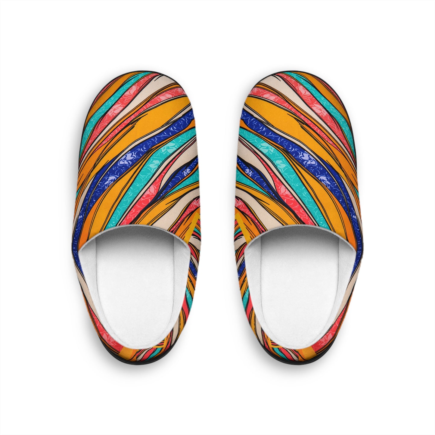 Color Brushstroke - Inovax Women's Indoor Slippers