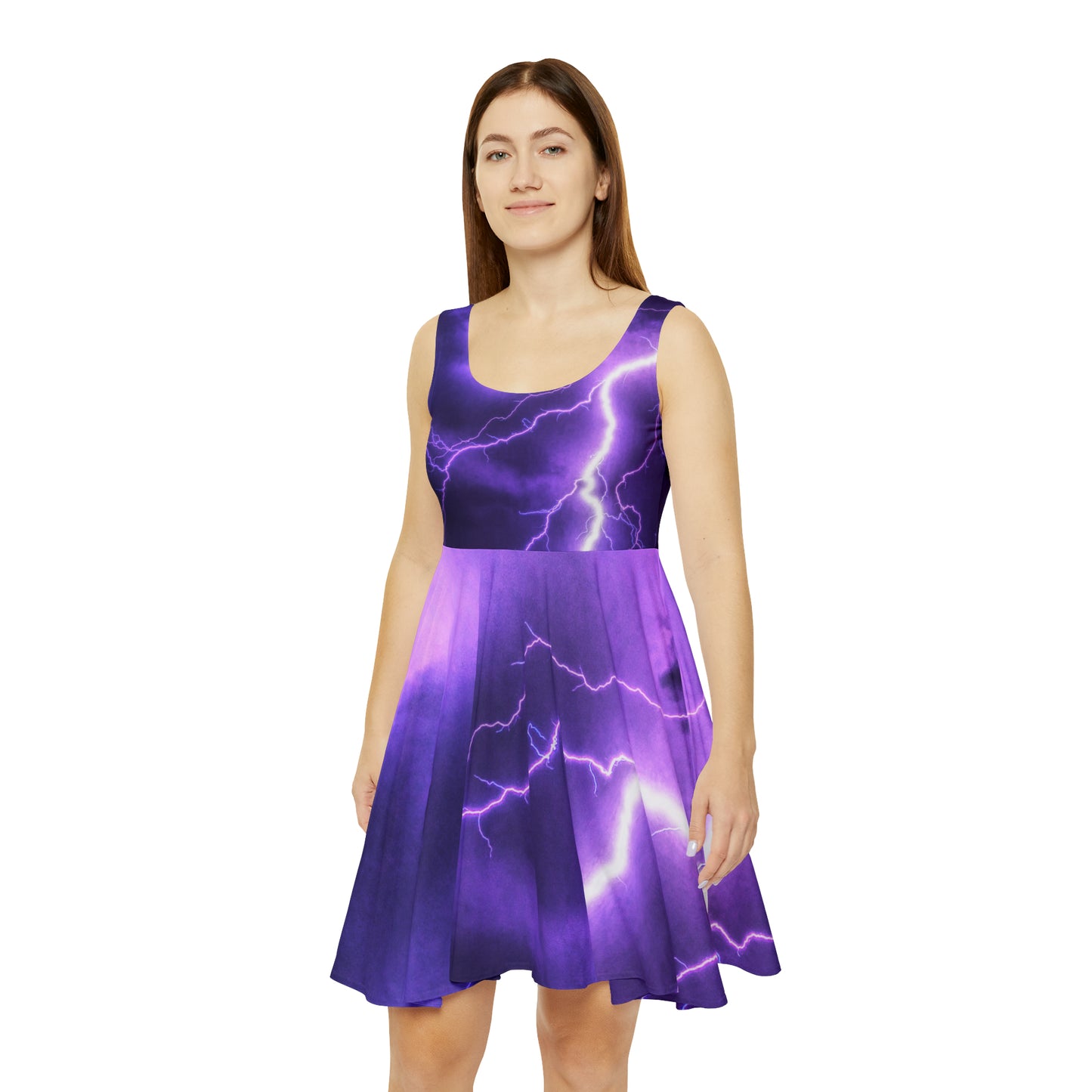 Electric Thunder - Vestido skater Inovax para mujer