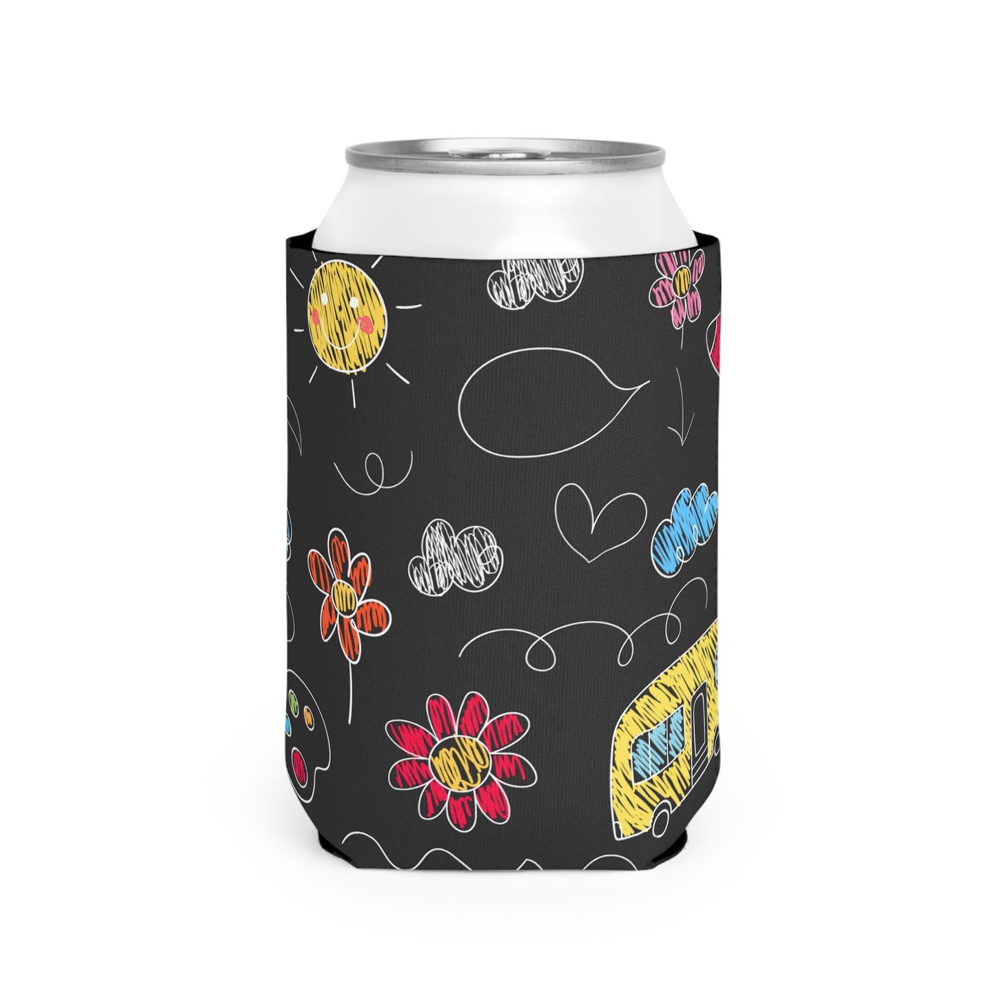 Kids Doodle Playground - Inovax Can Cooler Sleeve