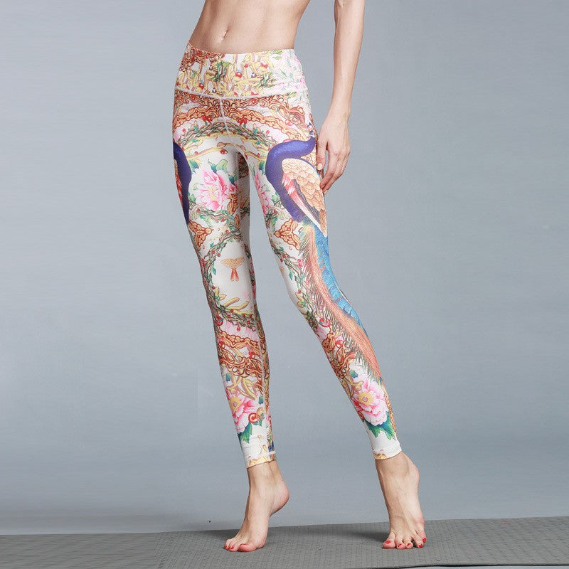 Leggings imprimés de yoga pour sports de plein air pour femmes