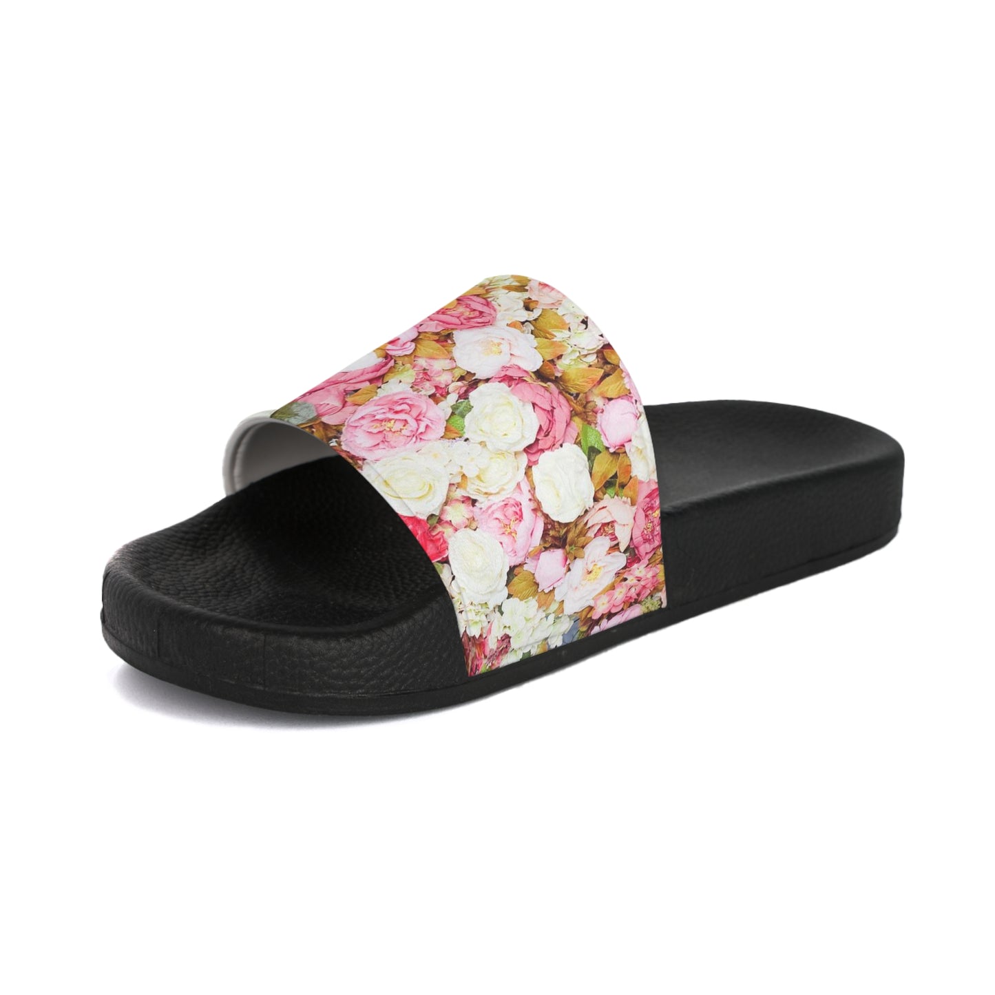 Pink Flowers - Inovax Women's Slide Sandal