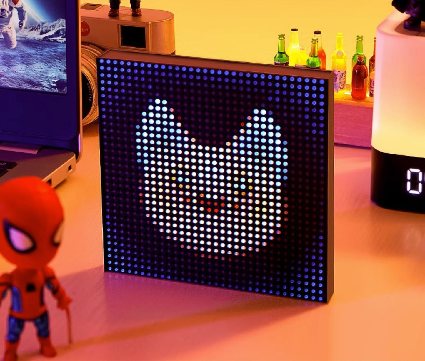 DIY Pixel Atmosphere Good Item Layout Night Light E-sports Decoration Table Lamp Desktop Creativity Atmosphere