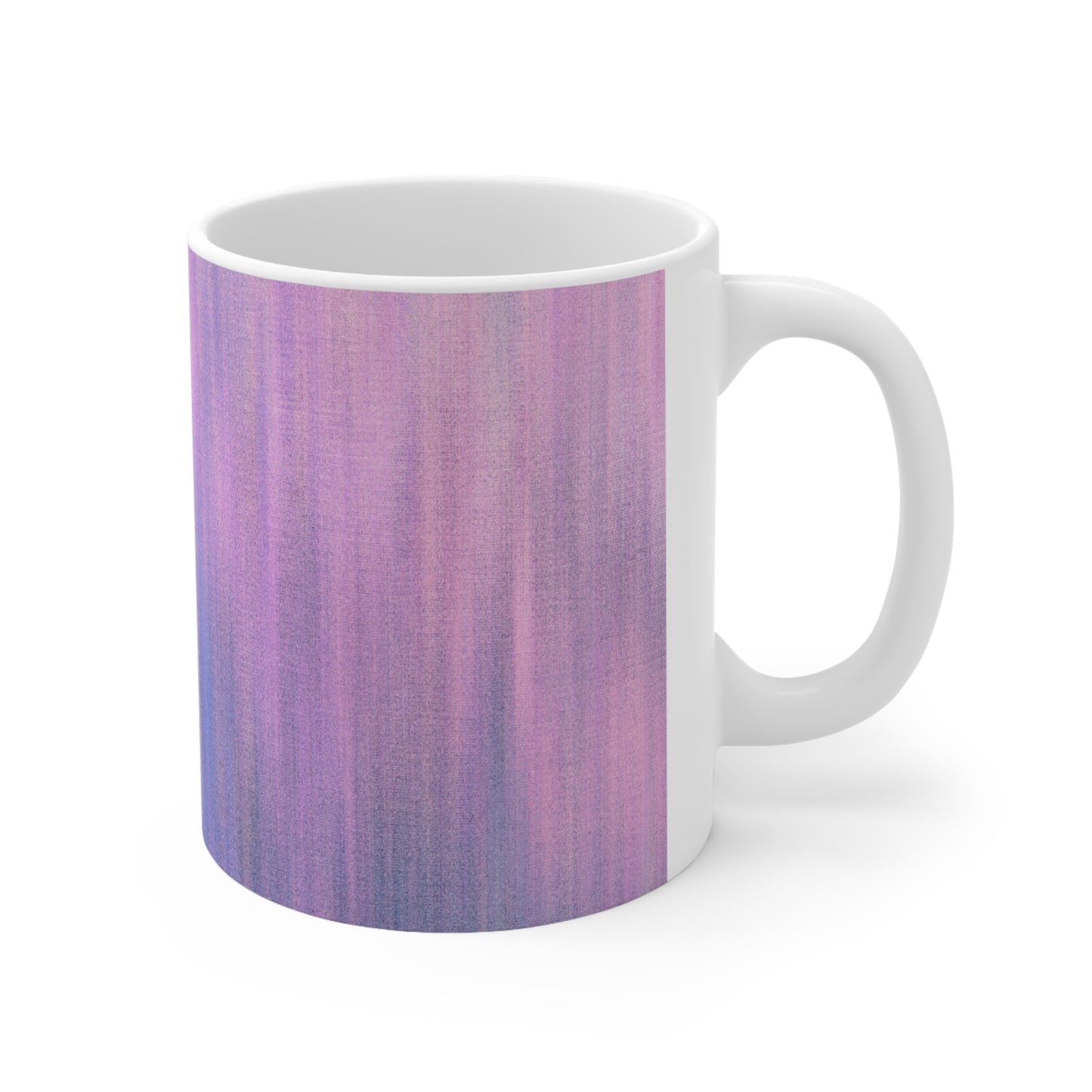 Bleu et violet métallisé - Tasse en céramique Inovax 11oz