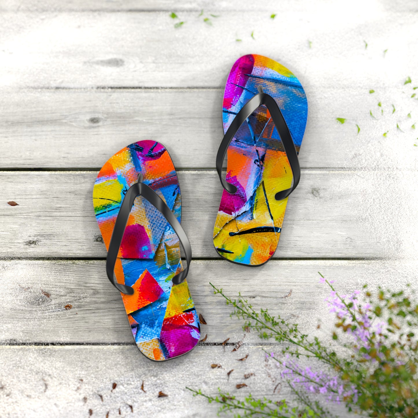 Colores cuadrados - Chanclas Inovax