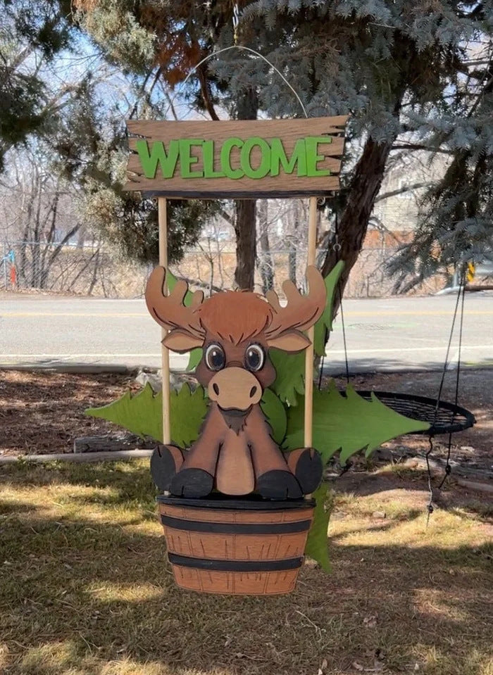 Décoration de moulin à vent animalier pour la maison