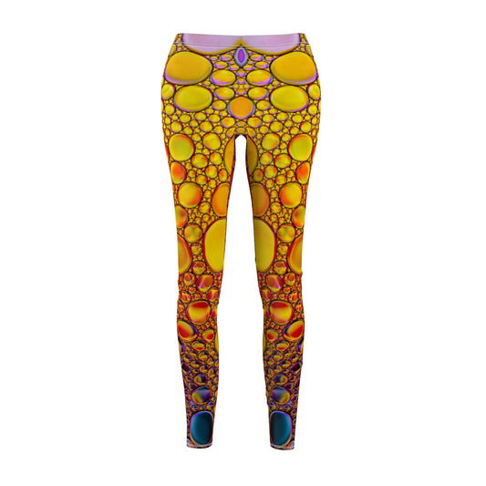 Colores brillantes - Inovax Leggings casuales cortados y cosidos para mujer