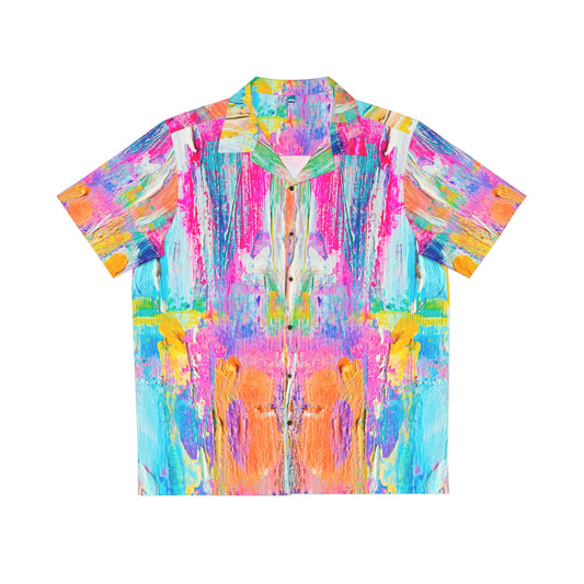 Colores pastel - Camisa hawaiana para hombre Inovax