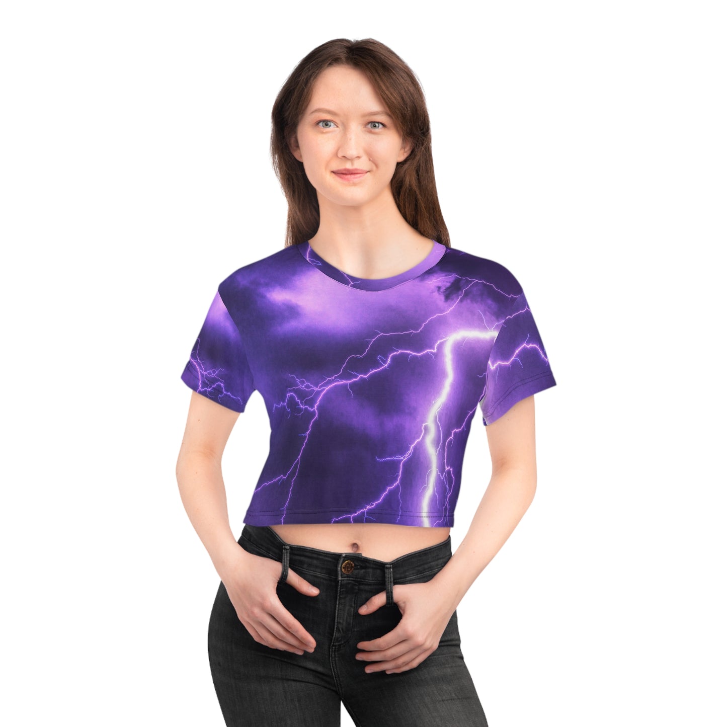 Electric Thunder - Inovax Crop Tee