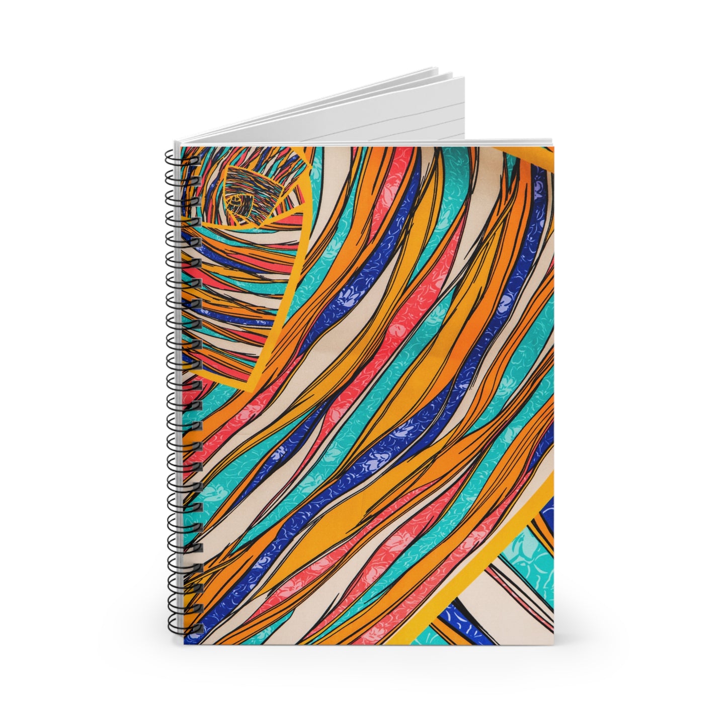 Pincelada de color - Cuaderno espiral Inovax (línea reglada)