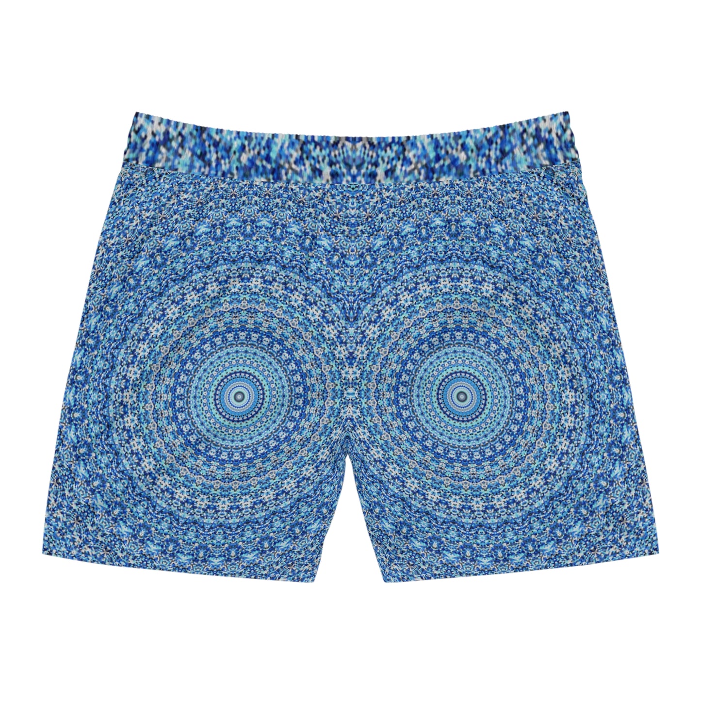 Blue Mandala - Bañador de longitud media para hombre Inovax