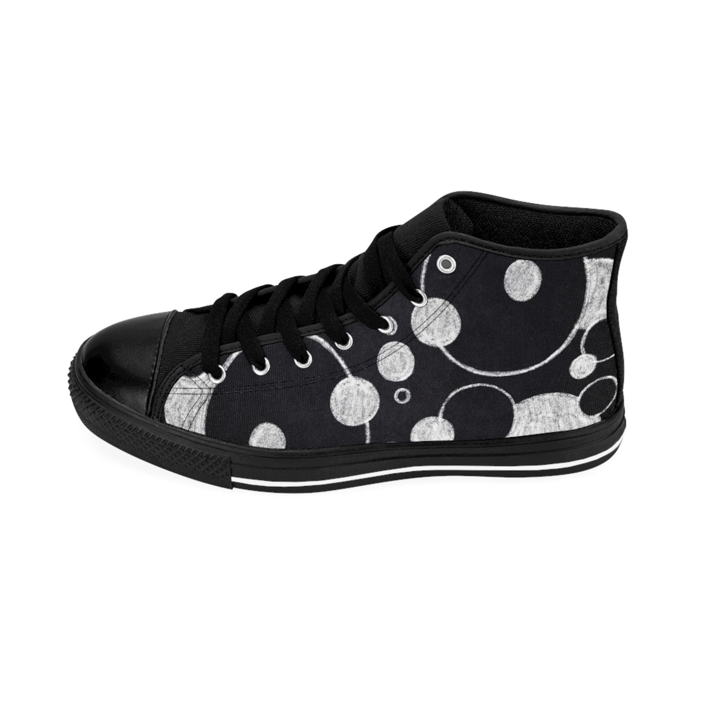 Black Dots - Inovax Women's Classic Sneakers