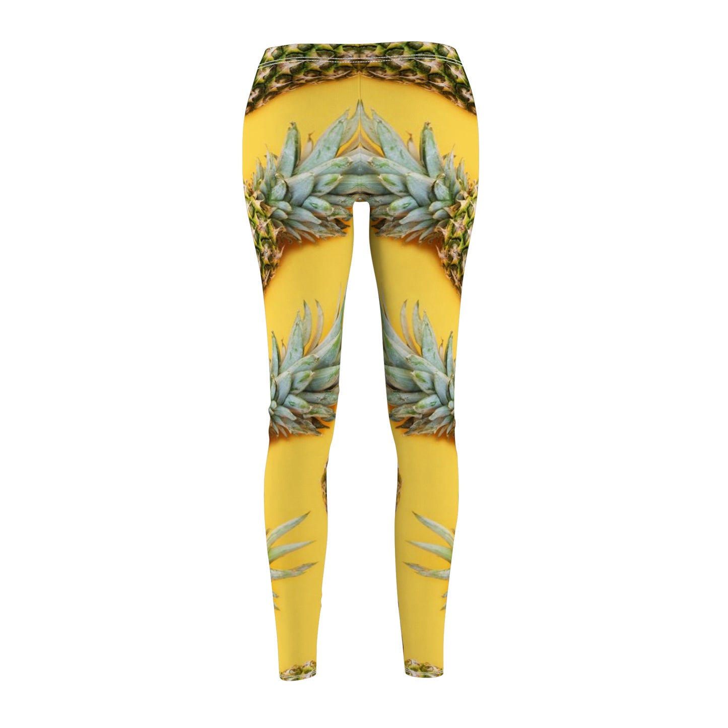 Pineapple - Inovax Women's cut & sew Casual Leggings