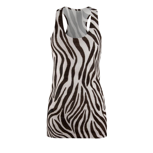 Zebra - Robe dos nageur coupé-cousu Inovax pour femmes