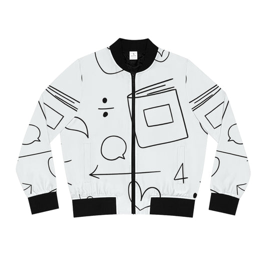 Doodle - Chaqueta bomber Inovax para mujer