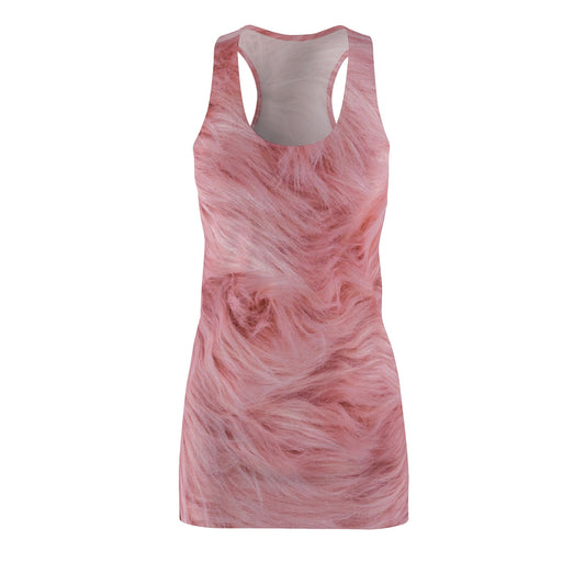 Pink Teddy - Inovax Women's Cut & Sew Racerback Dress