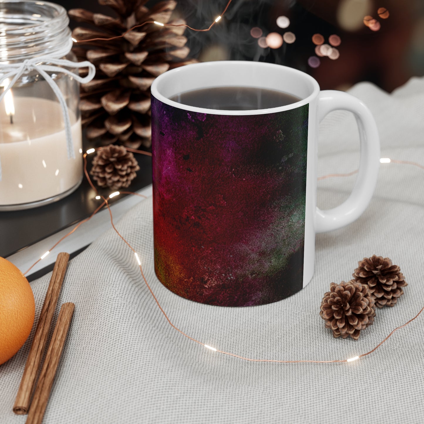 Dark Explosion - Tasse en céramique Inovax 11oz