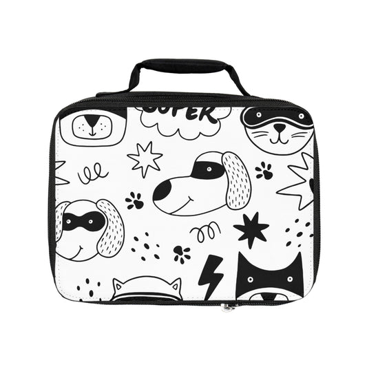 Doodle Dogs & Cats - Inovax Lunch Bag