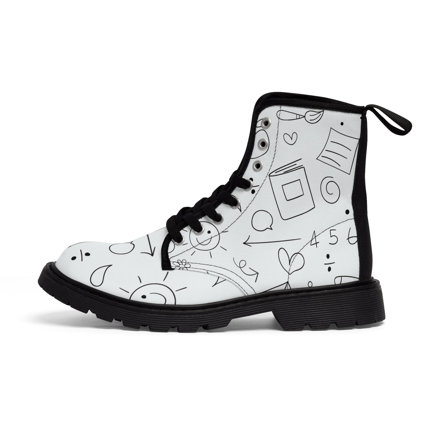 Doodle - Bottes en toile pour femme Inovax