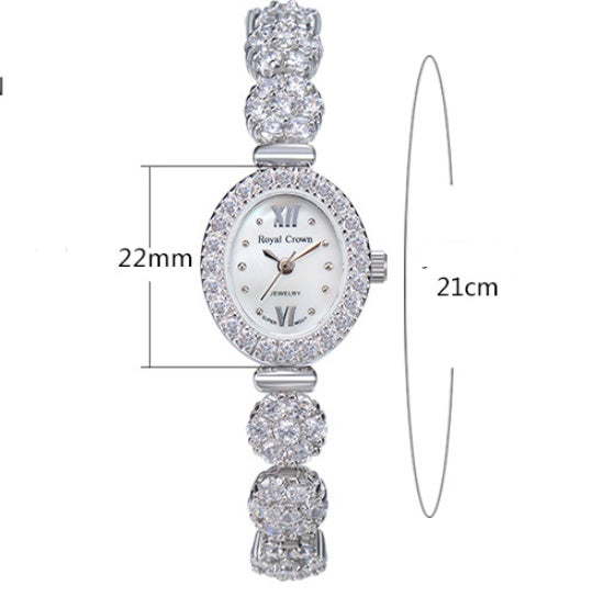 Montre Bracelet Quartz Pleine Étoile Diamant Montre Femme