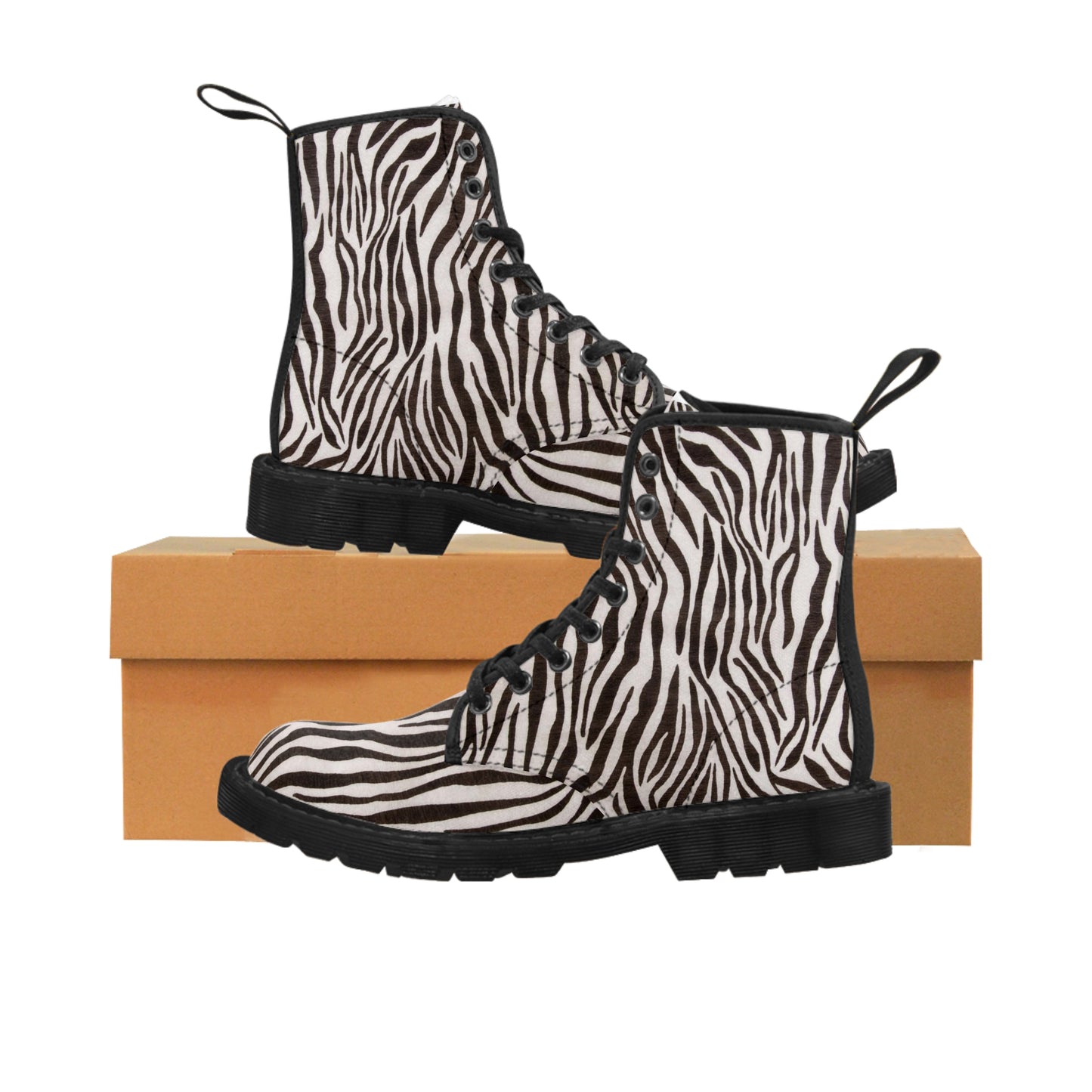 Zebra - Botas de Lona Inovax Mujer