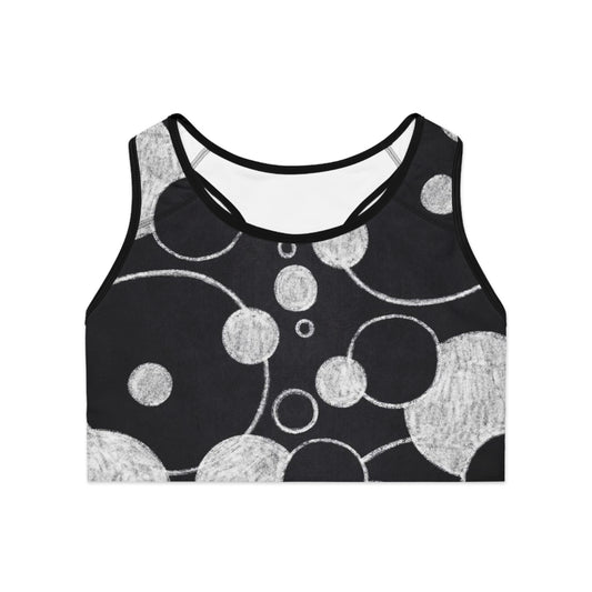 Black Dots - Inovax Sports Bra