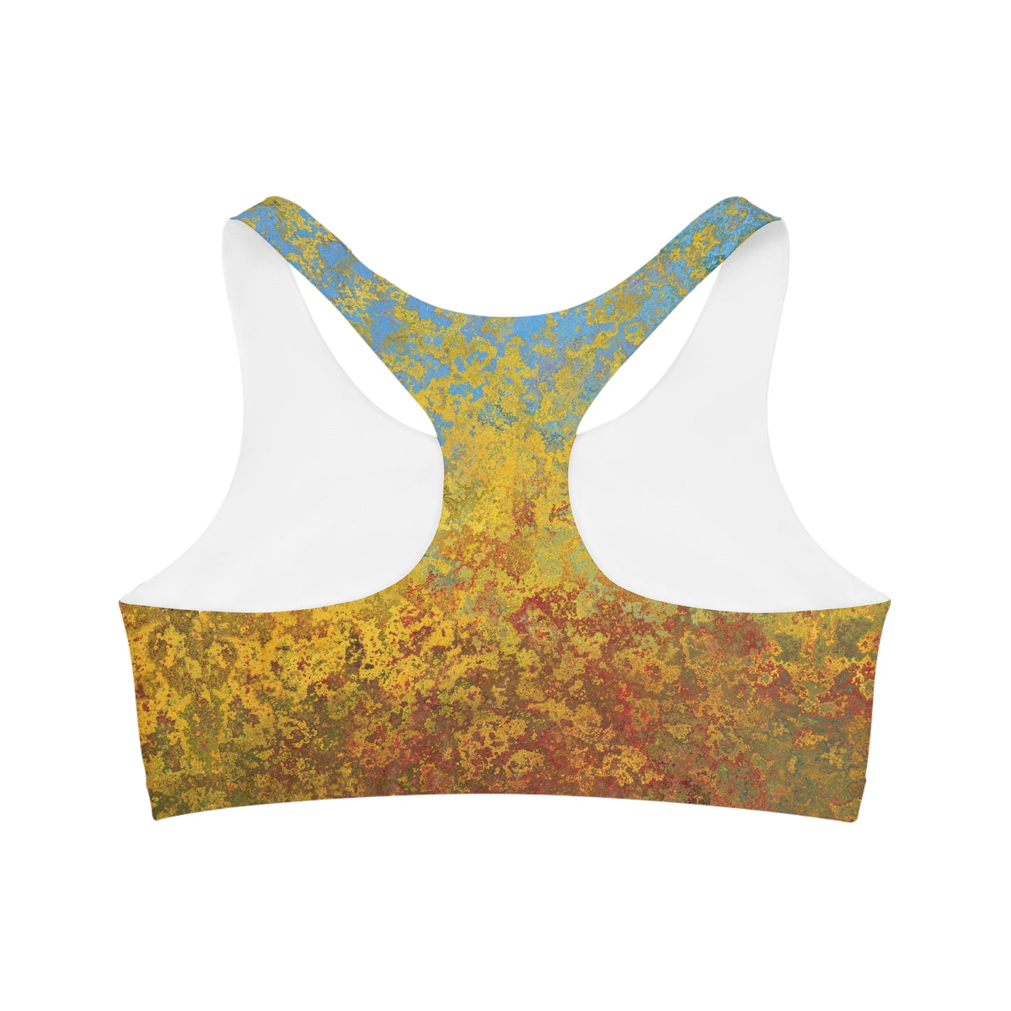 Taches dorées et bleues - Inovax Seamless Sports Bra