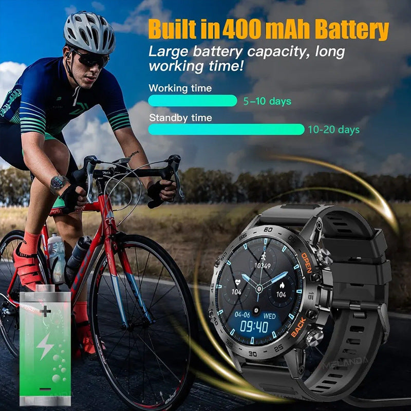 Reloj inteligente con llamadas Bluetooth para exteriores