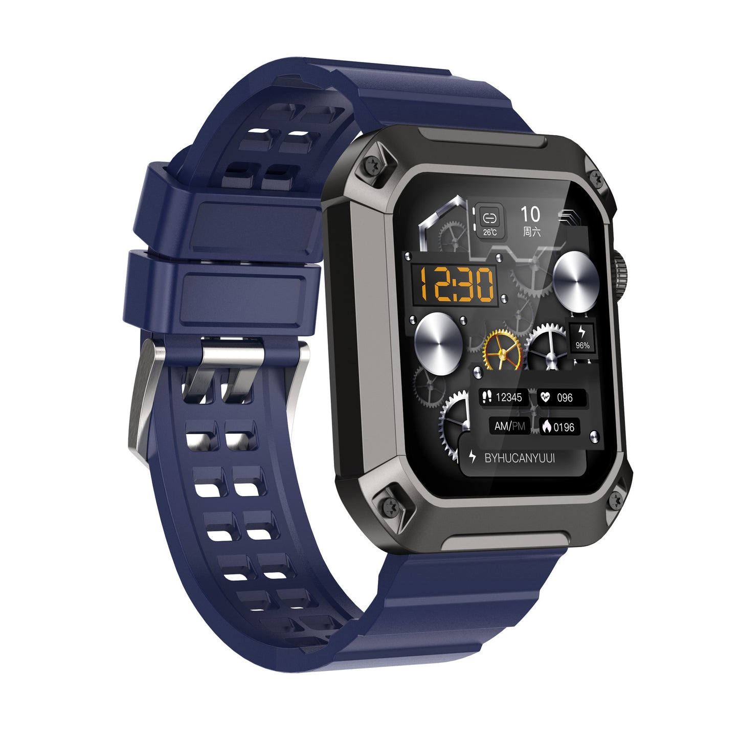 Three-proof Heart Rate And Blood Pressure Sport Mode Smart Watch