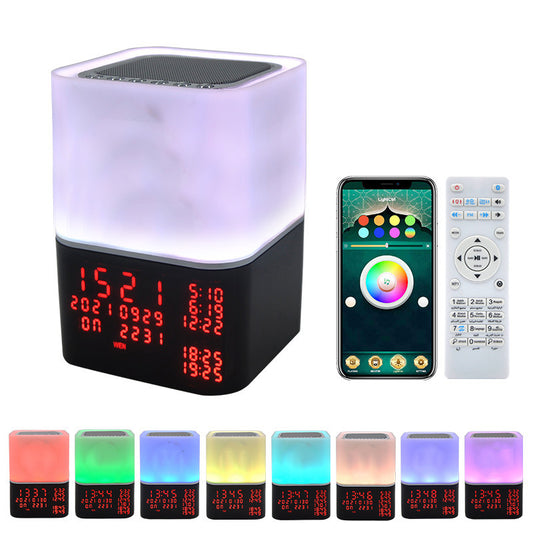 Square Bluetooth Speaker Racket Small Night Lamp