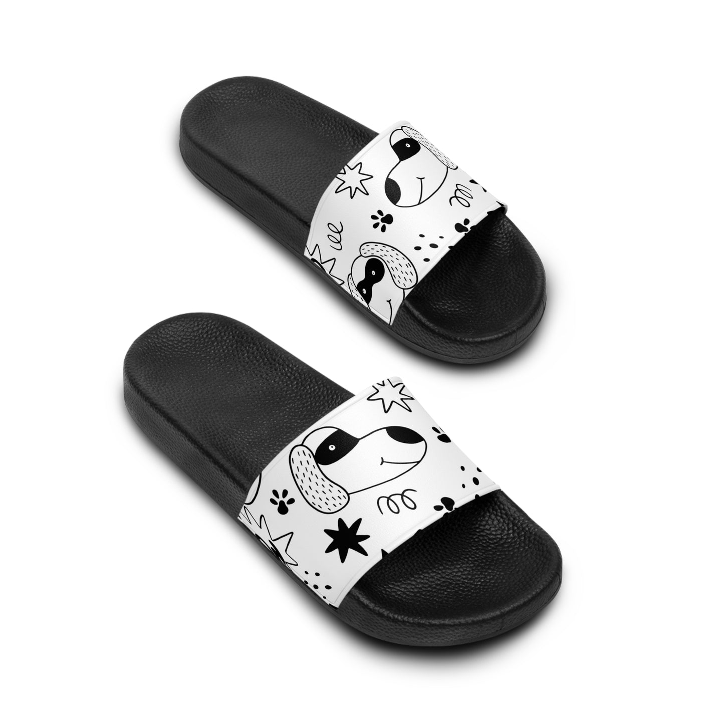 Doodle Dogs & Cats - Inovax Women's Slide Sandal