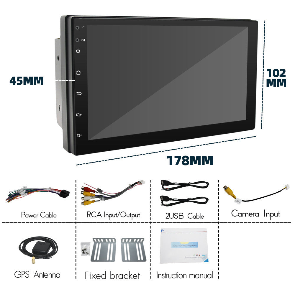 Ordinateur universel Carplay Navigation Lecteur MP5 Navigation GPS Radio intégrée