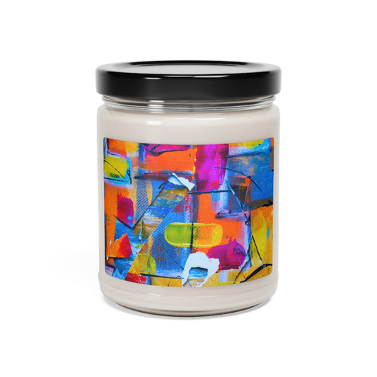 Colores cuadrados - Vela de soja perfumada Inovax 9oz