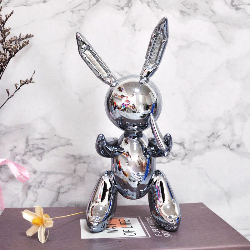 Balloon rabbit home decor items