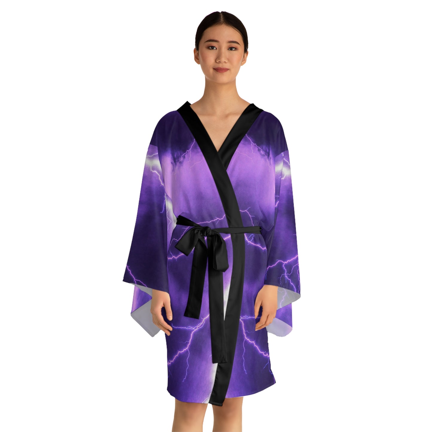 Electric Thunder - Robe kimono à manches longues Inovax